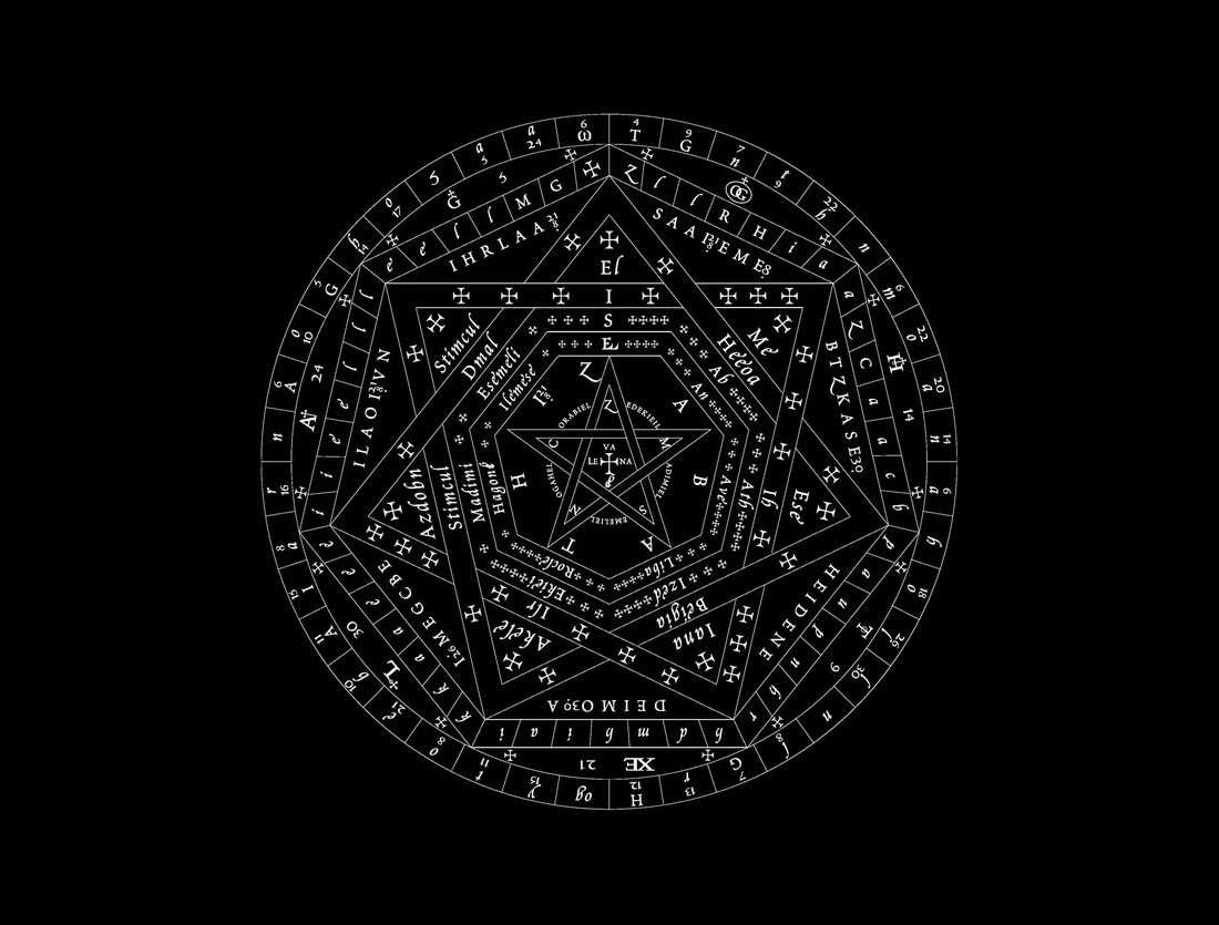 Sigillum Dei Aemeth, after John Dee.